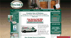 Desktop Screenshot of michianagaragedoors.com