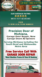 Mobile Screenshot of michianagaragedoors.com